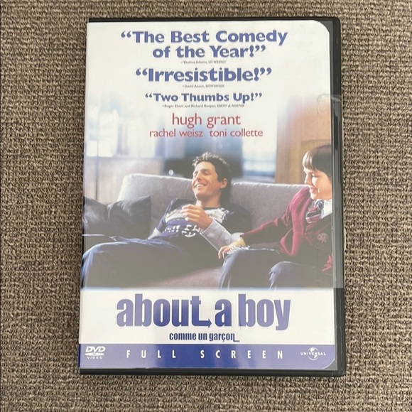 5/$25 About a Boy DVD Universal Hugh Grant Rachel Weiss Toni Collette Comedy - Picture 5 of 5